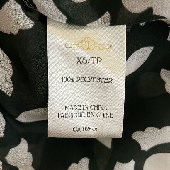 TEMPERANCE Sleeveless Peplum Blouse Size Extra Small - Picture 9 of 10